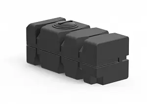 Пластиковая емкость горизонтальная FG-1000 (350 мм) (Черный) 1